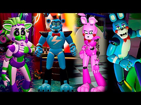 Видео: FNAF 9 НОВЫЕ АНИМАТРОНИКИ и СЕКРЕТНЫЙ ФИНАЛ ФНАФ 9 🤩