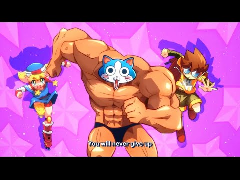 Видео: Тихое прохождение KinnikuNeko: SUPER MUSCLE CAT Финал + доп. материалы.