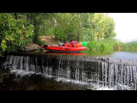 Видео: Сплав по реке Воронеж. Липецкий водопад! (6 часть)