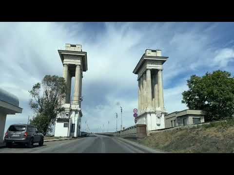 Видео: Из Болгарии в Румынию на машине. Переход Русе- мост через Дунай. Сколько стоит винетка?