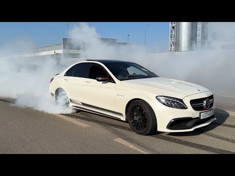 Видео: САМЫЙ БЫСТРЫЙ MERC C63 В МИРЕ!