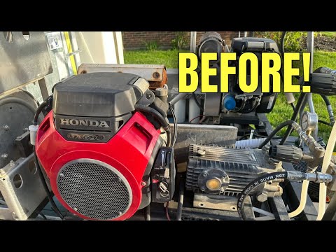 Видео: Модернизация мойки высокого давления производительностью 8 галлонов в минуту. Полное видео!