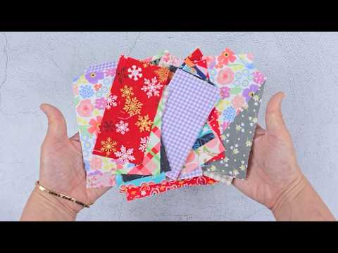Видео: Не выбрасывайте обрезки ткани! Сделайте что-нибудь удивительное!