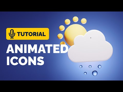 Видео: Учебное пособие по созданию анимированной иконки Blender 3D | Polygon Runway