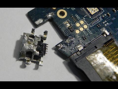 Видео: Ремонт планшета Prestigio, PMT3771, замена разъема, micro usb. Tablet repair Prestigio, PMT3771.