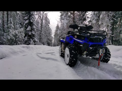 Видео: Linhai 300d и последние зимние красоты !!!