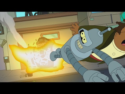 Видео: Дефектный робот - Футурама