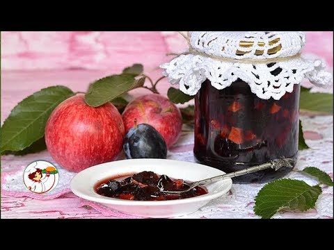 Видео: Варенье из груш и слив с яблоками и пряностями. Супер вкусно и быстро готовится.