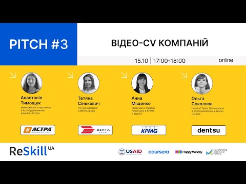 Видео: Відео-CV компаній. Pitch #3