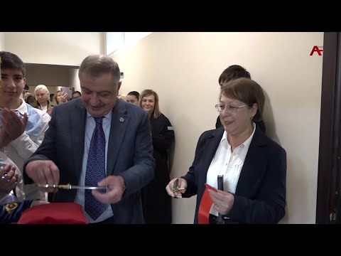 Видео: "Атомкласс" открылся в сухумской школе № 2 после реновации