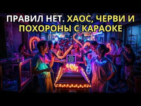 Видео: ПРАВИЛ НЕТ. ХАОС, ЧЕРВИ И ПОХОРОНЫ С КАРАОКЕ