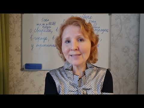 Видео: Правописание безударных окончаний существительных