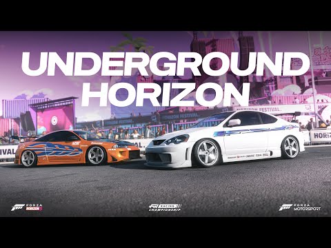 Видео: UNDERGROUND HORIZON - ТУРНИР ПО FORZA HORIZON 5 ОТ СООБЩЕСТВА FORZA WORLD
