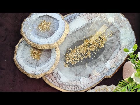 Видео: Изделия из эпоксидной смолы ❤️