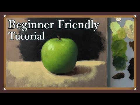 Видео: Ваша ПЕРВАЯ КАРТИНА МАСЛОМ (Старт-Финиш)