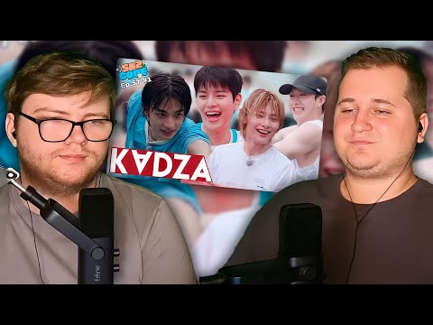 Видео: Реакция на [Русская озвучка Kadza] ВПЕРЕД! Игры SKZ у бассейна | SKZ CODE Ep.57 #1
