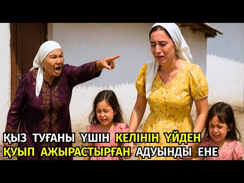 Видео: 😱 КҮЙЕУІ МЕН ЕНЕСІ ҮНЕМІ ҚЫЗ ТУА БЕРЕТІН КЕЛІНІН ҚЫЗДАРЫМЕН ҚОСА ҮЙІНЕН ҚУЫП ЖІБЕРГЕН ЕДІ, БІРАҚ...