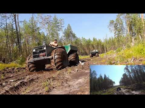 Видео: 120 км. на двух каракатах.