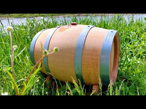 Видео: Сливаю "ВИСКИ" из бочки Allary Лимузенский дуб-третья заливка односолодовым 62%-выдержка 8 месяцев.