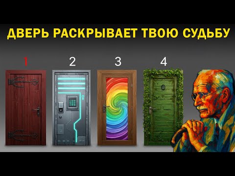 Видео: Дверь, которая вас больше всего привлекает, раскрывает вашу судьбу — Карл Юнг объясняет