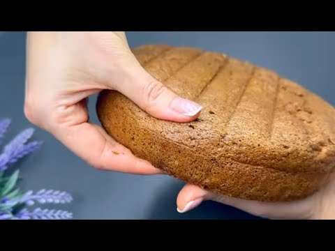 Видео: Мягкая, воздушная основа для торта без грамма муки! Вкусный сливочный крем без сахара и масла!