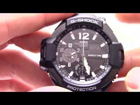 Видео: Часы Casio G-Shock GA-1100-1A [GA-1100-1AER] - Инструкция, как настроить