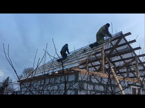 Видео: СТРОЙКА//АРХИВ//СТРОИМ ГАРАЖ 5 на 8//СКОЛЬКО НУЖНО ГАЗОСИЛИКАТНЫХ БЛОКОВ .