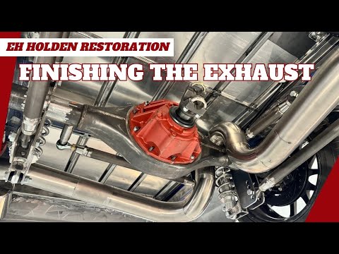 Видео: Изготовление топливного бака и отделка выхлопной системы на Holden RBEH