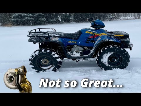 Видео: Турбонаддув вашего Polaris Diesel! «Будет здорово», — говорили они...