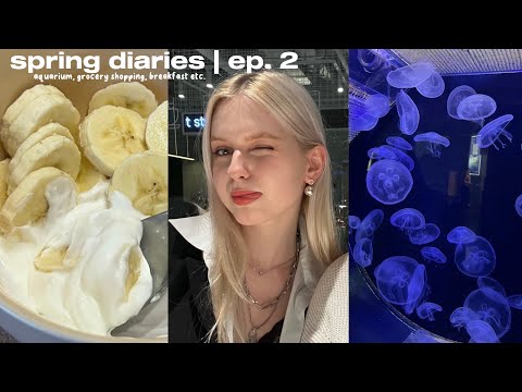 Видео: (eng) spring diaries | 🪸 поход в ОКЕАНАРИУМ, шоппинг, идея для лёгкого завтрака 🥛