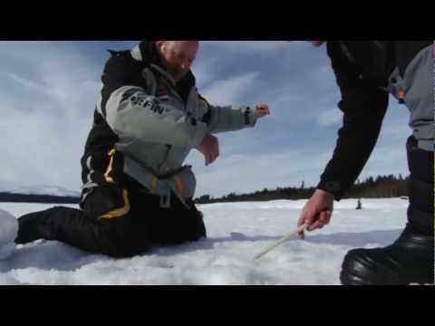 Видео: Рыбалка в Швеции, Сторуман - зима (часть 1/2)  / Ice fishing, Sweden