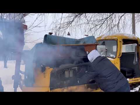 Видео: ДТ-75#покатушки бульдозера в городе#как заработать на гусли🚜?