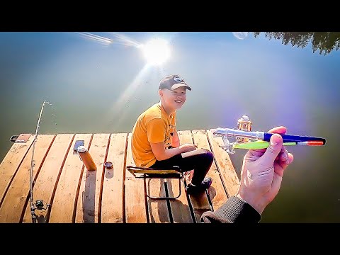 Видео: Мини удочка