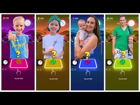 Видео: Влад и Ники - Песня «Танец с гробом» 🎶 Игра «Тайлс Хоп» и «Эдм Раш» 🎮 Кто лучший?