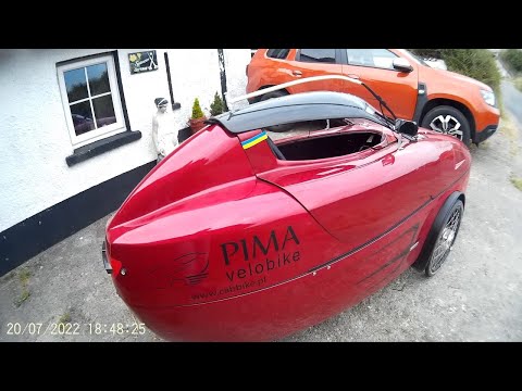 Видео: Pima velo bike (cabbike.pl) Веломобиль в Ирландии. Обзор и тест драйв (russian)