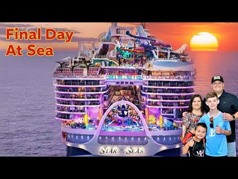 Видео: Наш последний день на самом большом и новейшем круизном лайнере в мире — Star of the Seas компани...