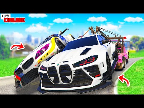 Видео: УГНАЛ ОЧЕНЬ КРУТУЮ КОЛЛЕКЦИЮ БМВ! - БИТВА ЭВАКУАТОРОВ В ГТА 5 ОНЛАЙН