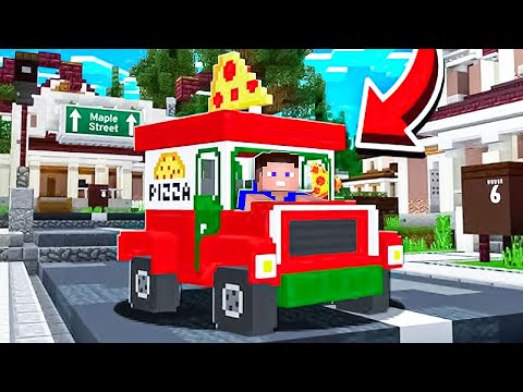 Видео: Симулятор ДОСТАВКИ ЕДЫ в Майнкрафте !