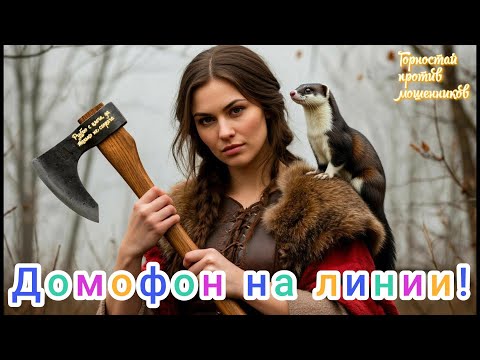Видео: Горностай против мошенников. Домофонщики на линии!