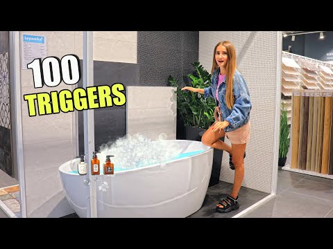 Видео: ASMR 100 TRIGGERS in 8 minutes at the MALL | АСМР 100 Триггеров в МАГАЗИНЕ