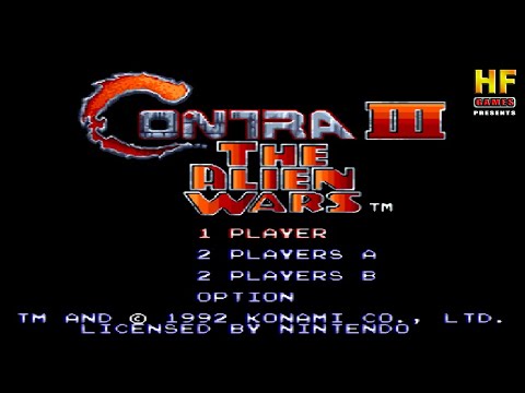 Видео: Contra 3: The Alien Wars / Contra Spirits. Hard Mode. SNES [No Damage Walkthrough / Прохождение]