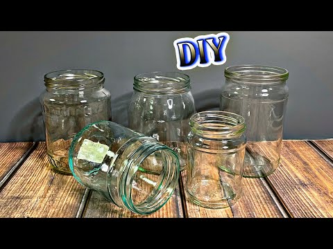Видео: 🔊ВСЕ ИЩУТ КРАСОТИЩУ ИЗ СТЕКЛЯННЫХ БАНОК💥3 ИДЕИ-ПОДЕЛКИ ИЗ СТЕКЛЯННЫХ БАНОК💠DIY ТВОРЧЕСКИЕ ИДЕИ