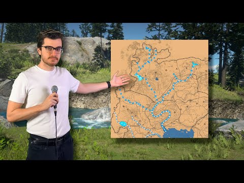 Видео: Откуда берутся реки в Red Dead Redemption 2?