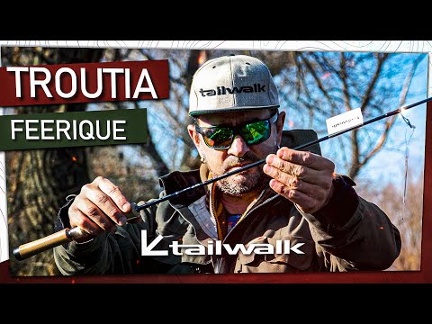 Видео: НОВАТА TROUTIA! Спининг въдица Tailwalk Troutia Feerique 62L за риболов на пъстърва и кефал