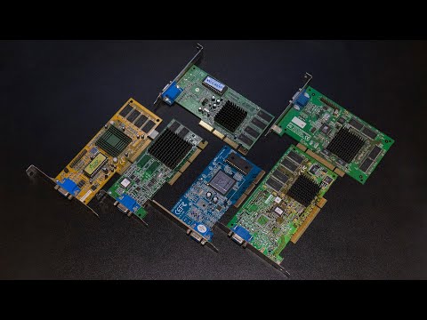 Видео: Ретро-обзор видеокарт: Intel i740, ATI Rage 128, S3 Savage3D, Nvidia Riva TNT2
