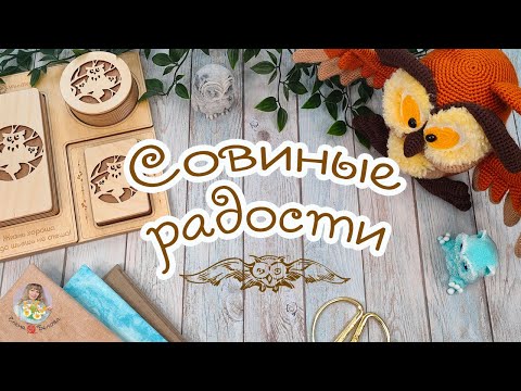 Видео: 🦉СОВИНЫЕ радости🧵 РУКОДЕЛЬНЫЕ богатства ✨