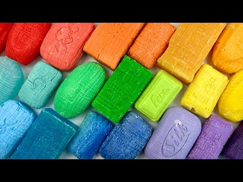 Видео: ASMR soap cubes 🌈 Cutting dry soap 🎲 Very  satisfying video 🤤 резка сухого мыла