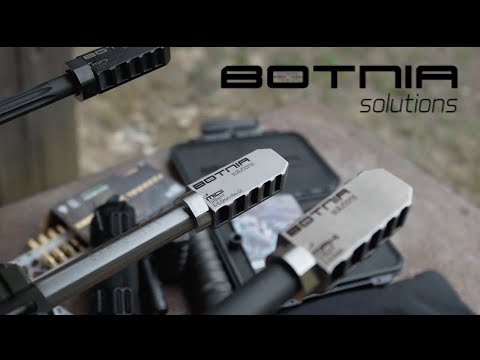 Видео: ЛУЧШИЙ дульный тормоз-компенсатор! Botnia Solutions Mini, Midi и Maxi.