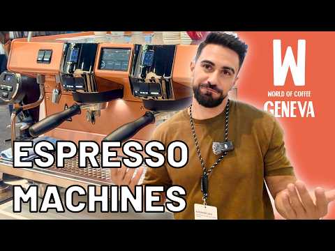 Видео: ЛУЧШИЕ профессиональные ЭСПРЕССО-МАШИНЫ на выставке World of Coffee в Женеве