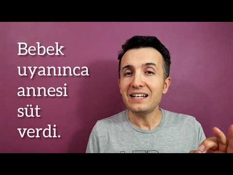 Видео: Turkish Suffix / -IncA / when / когда / عندما
